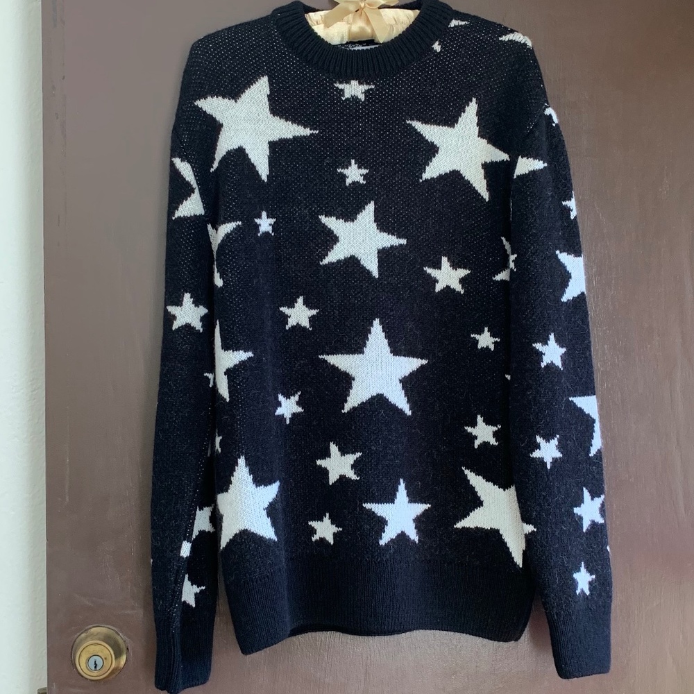 NWT Zara Star Knit Sweater